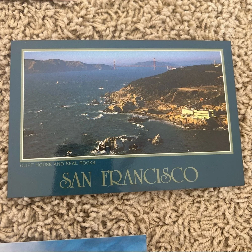 Set of San Francisco Postcards RARE Circa 1987-1989 Total 7 Never Been U…